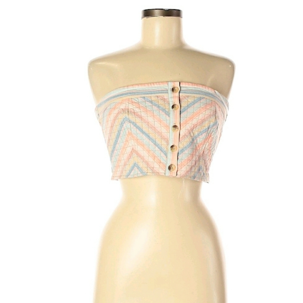Cropped tube top